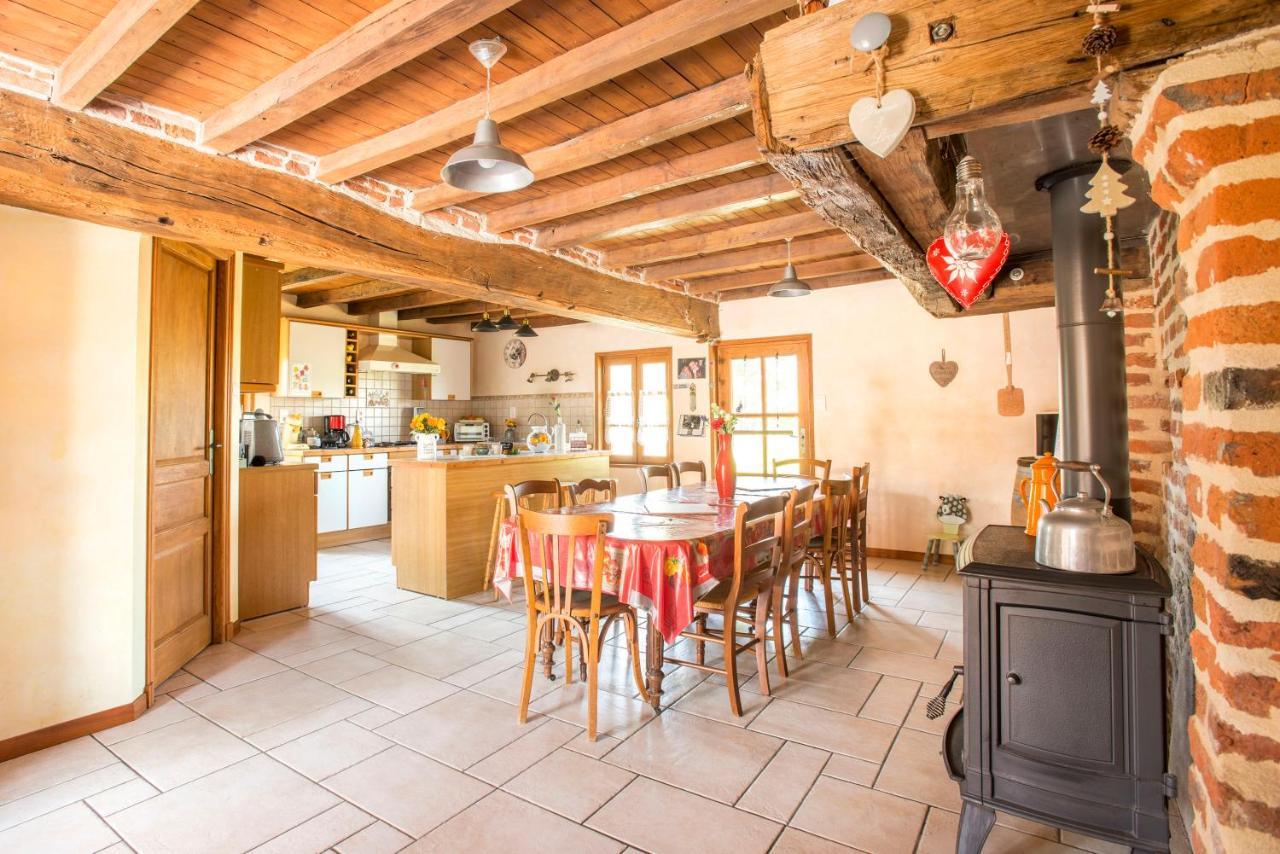 La Maison Du Bonheur Saint-Martin-en-Bresse Esterno foto