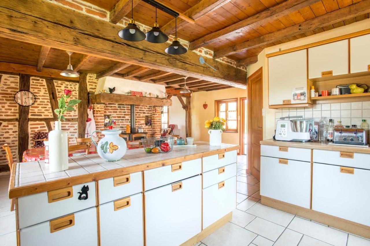 La Maison Du Bonheur Saint-Martin-en-Bresse Esterno foto
